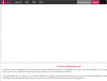 Tablet Screenshot of girlfriendsocial.com